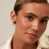 Black Pearl Clip On Earrings