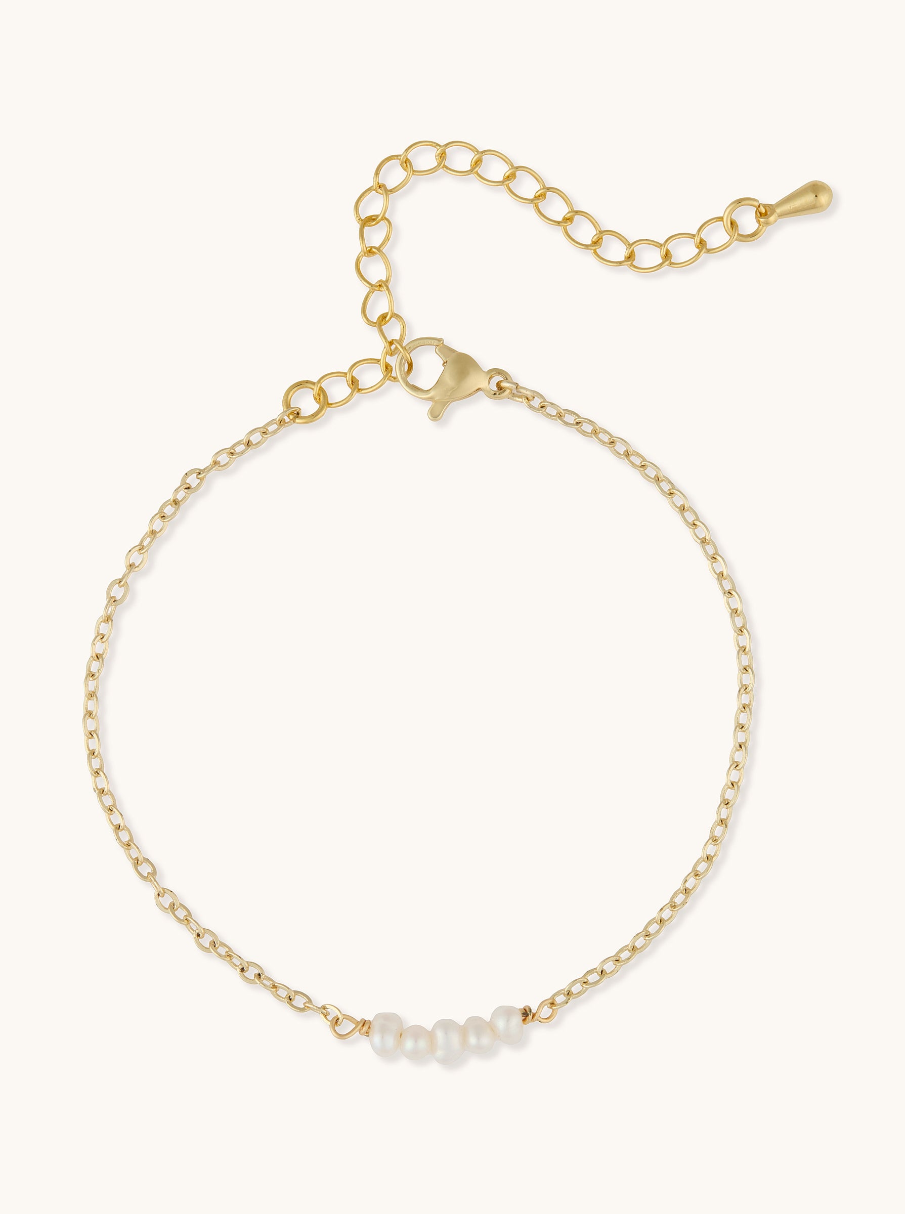 Five Pearl Bracelet