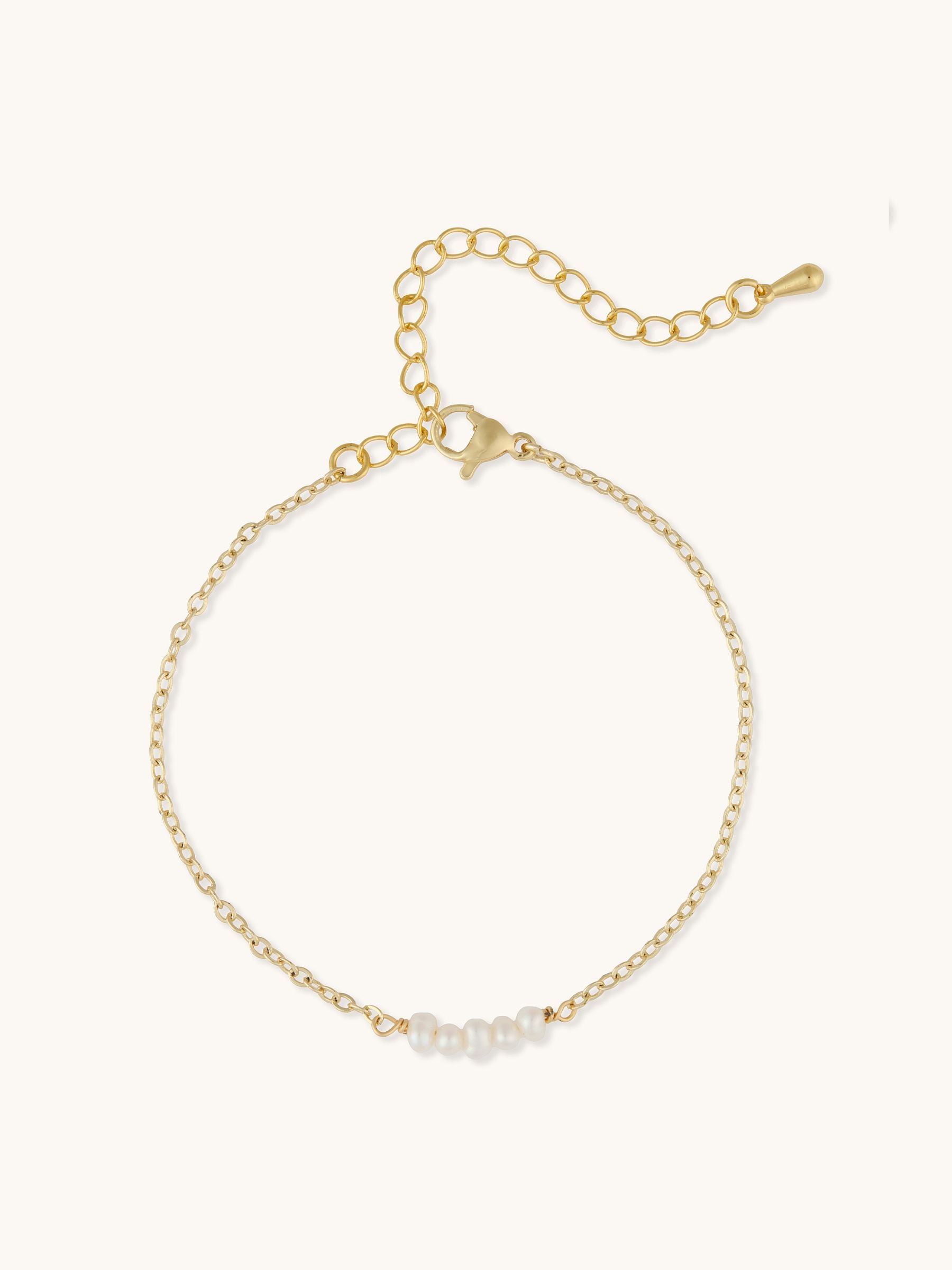 Five Pearl Bracelet