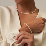 Baroque Pearl Choker Necklace