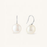 Pearl Drop Arch Earrings