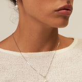 Adjustable Pearl Pendant Necklace