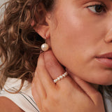 Riyah | Statement Pearl Drop Earrings