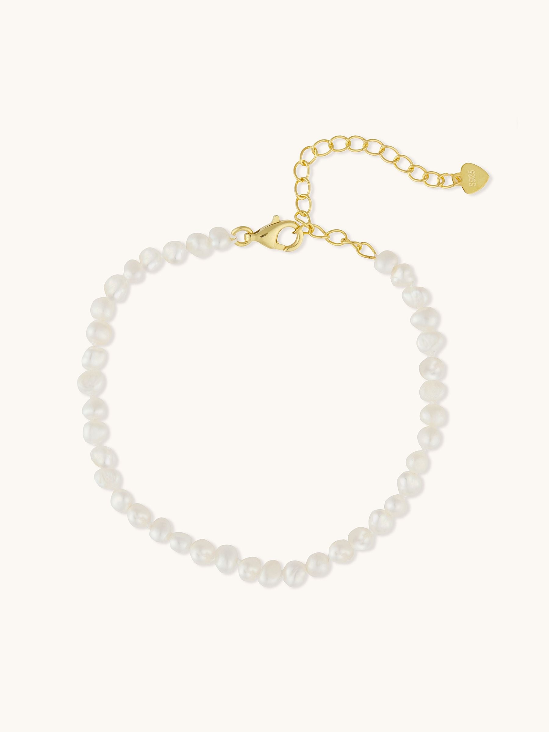 Ruby Baroque Pearl Bracelet