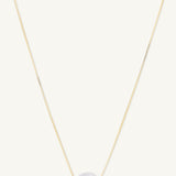Brooke | Adjustable Single Baroque Pearl Choker Necklace