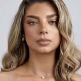 Brooke | Adjustable Single Baroque Pearl Choker Necklace