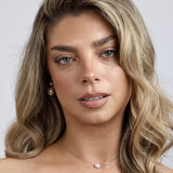 Brooke | Adjustable Single Baroque Pearl Choker Necklace