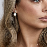 Brooke | Adjustable Single Baroque Pearl Choker Necklace