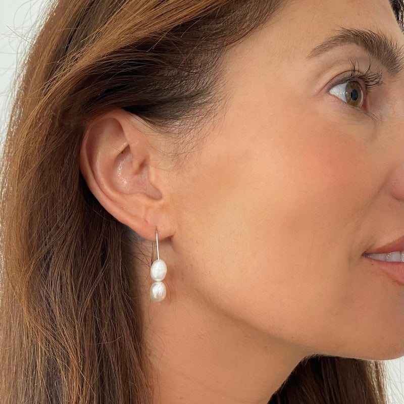 Freddi Dangle Drop Earrings from Witt & Pearl