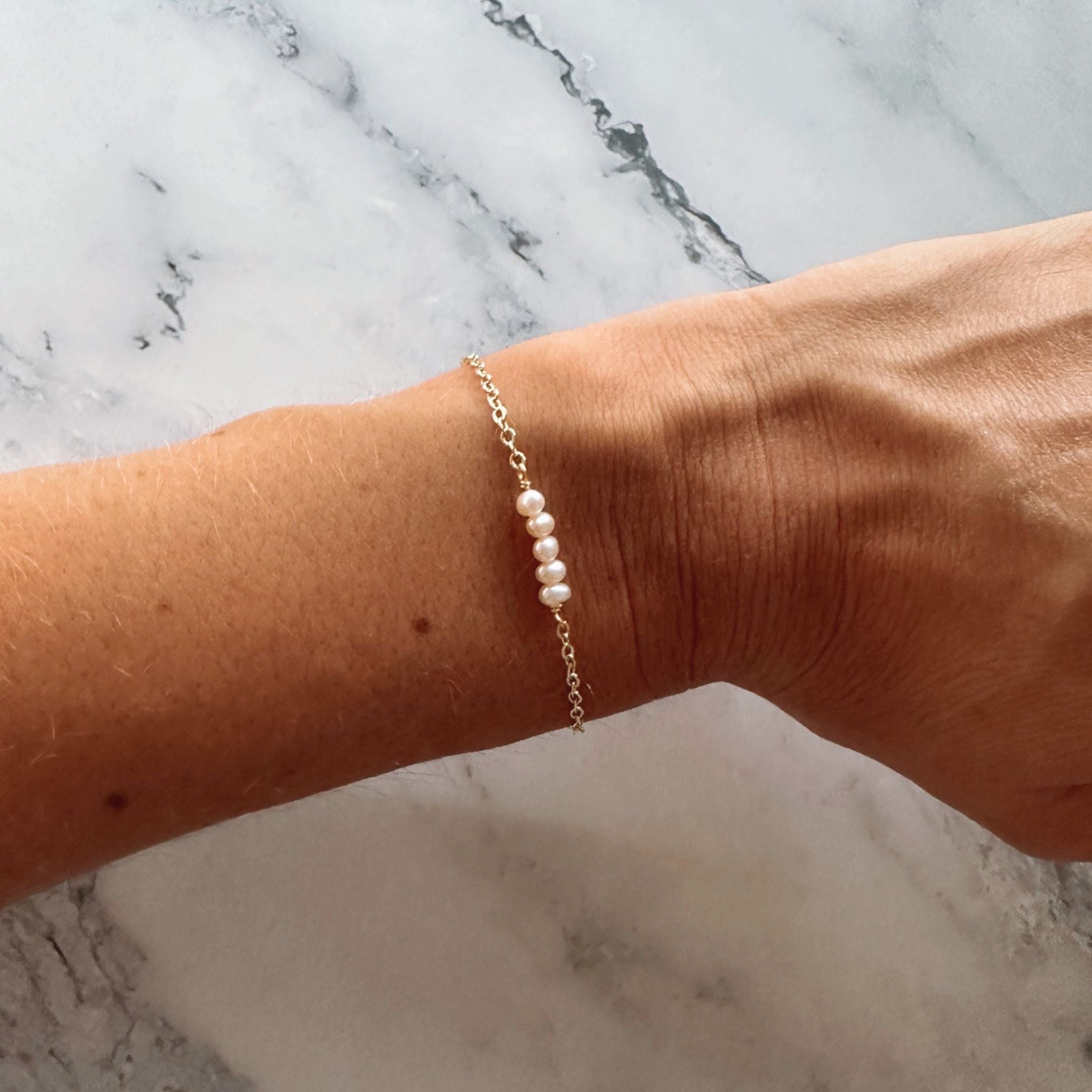 Five Pearl Bracelet