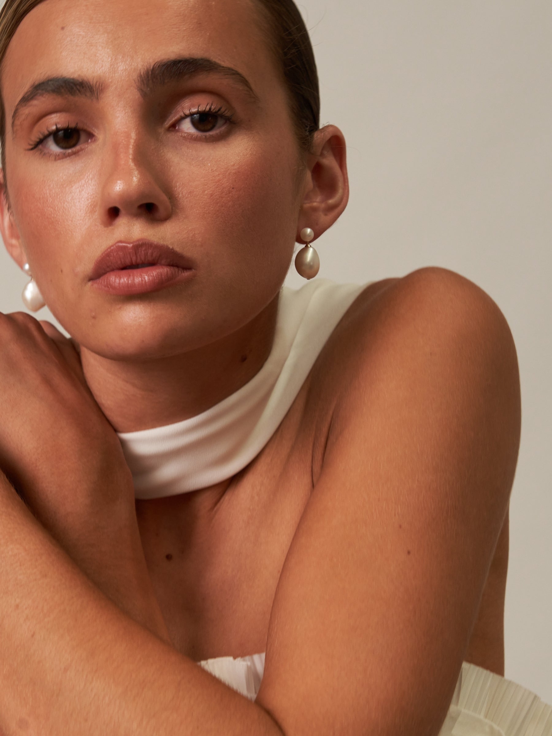 Pearl Drop Dangle Earring