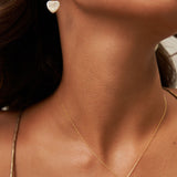 Amor | Heart Shape Pearl Necklace
