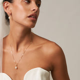 Adjustable Pearl Pendant Necklace