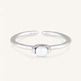 Small Single Pearl Ring