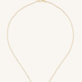 Adjustable Three Pearl Pendant Necklace 