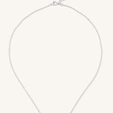 Adjustable Three Pearl Pendant Necklace 