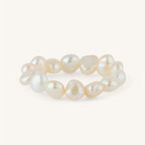 White Baroque Pearl Ring