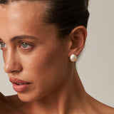 Keshi Pearl Stud Earrings