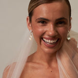 Large Baroque Pearl Drop Earrings