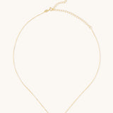 Adjustable gold pearl pendant neclace
