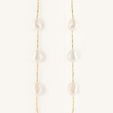 Drop Dangle 5 pearl earrings