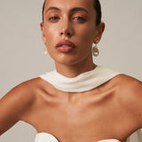 Large Baroque Pearl Drop Earrings