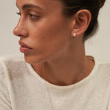 Small pearl stud earrings