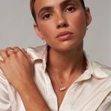 Single Pearl Silver Adjustable Bracelet