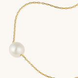 Single Pearl Bracelet Gold