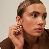 Pearl Drop Arch Earrings