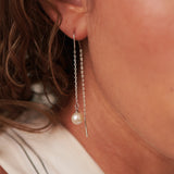 Pearl Drop Dangle Earrings