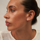 Small pearl stud earrings