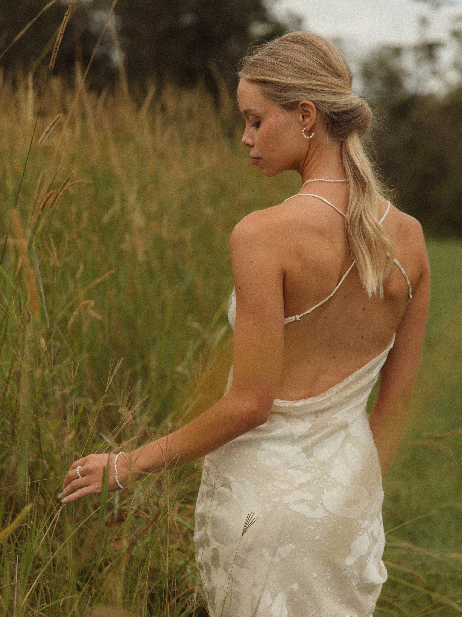 The Brixton pearl bracelet and necklace set
