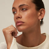Two Pearl Drop Earrings