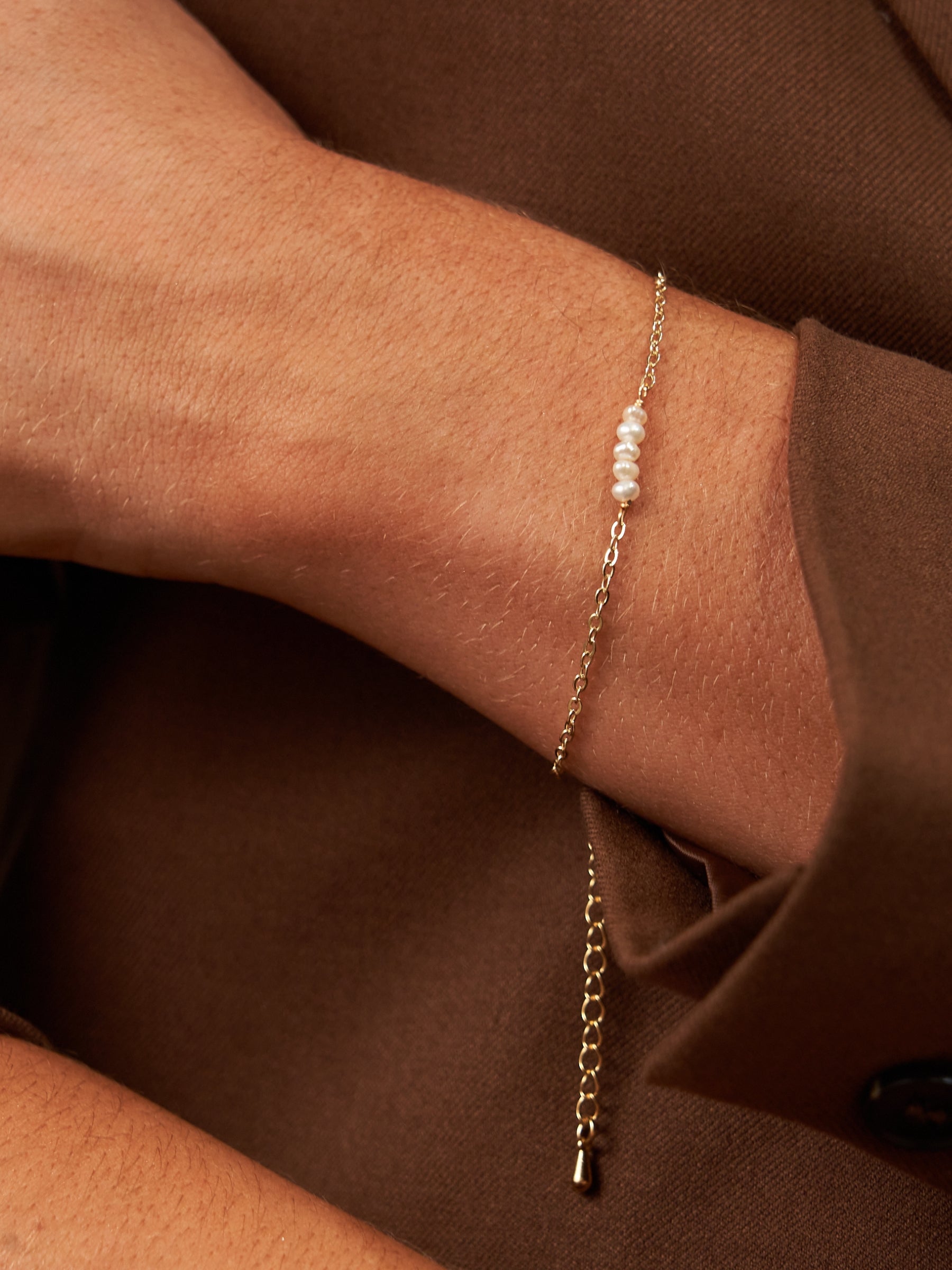 Five Pearl Bracelet
