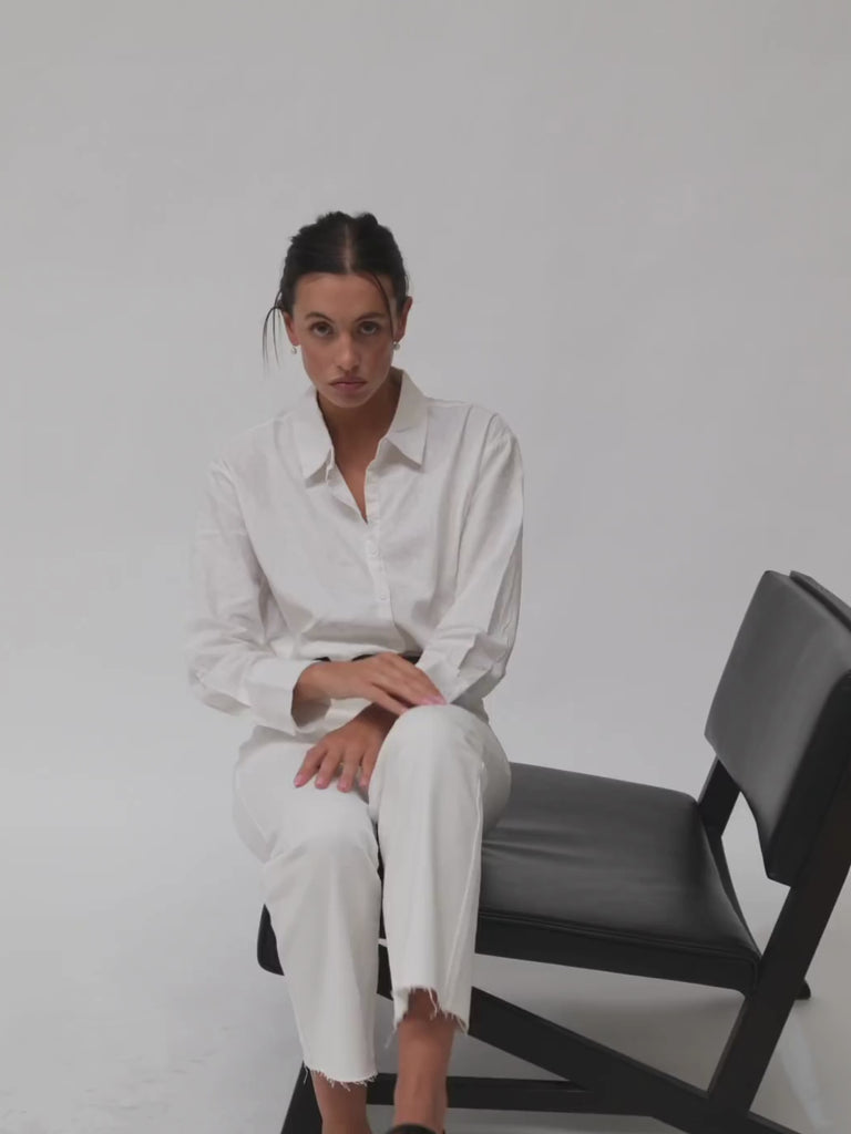 Small Pearl Drop Arch Earrings