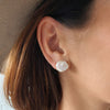  Keshi Pearl Stud Earrings