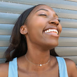 Single Pearl Choker Necklace